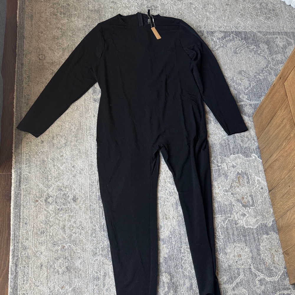 SKIMS Onyx Power Mesh Full Body Catsuit - Picture 2 of 4